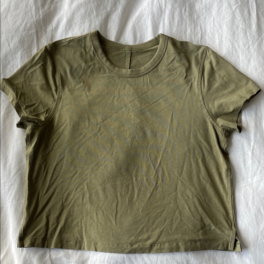 Lululemon Classic-Fit Cotton-Blend Tee 6